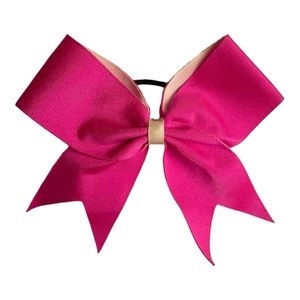 Hot Pink Cheer Bow